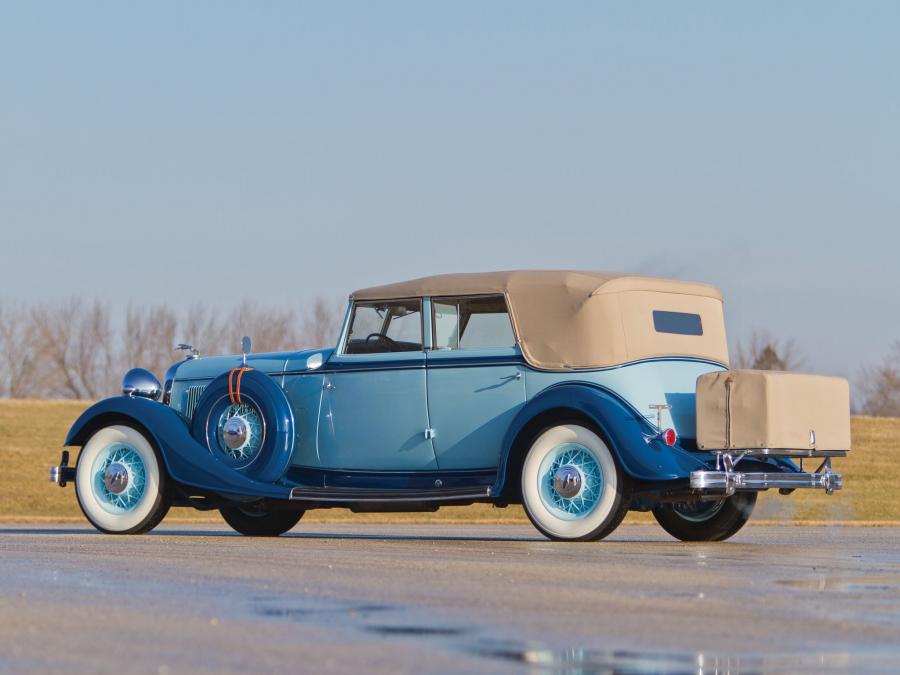  Lincoln Model KB Custom Convertible Sedan by Dietrich 1933 года  (фото 15 из 17)